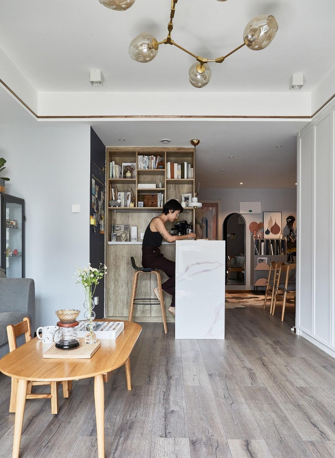 北京通州 90 平米现代轻奢三室一厅,设计巧妙利用空间-59