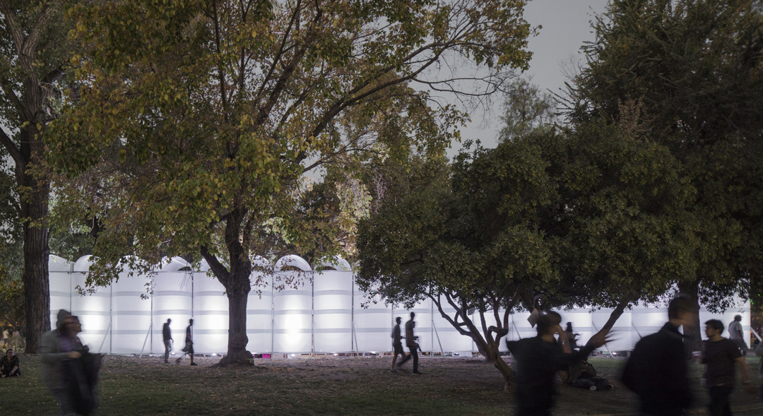 Green Village Pavilion Lollapalooza Chile 2018 / URZUA SOLER Arquitectos + Felipe Alarcón-12