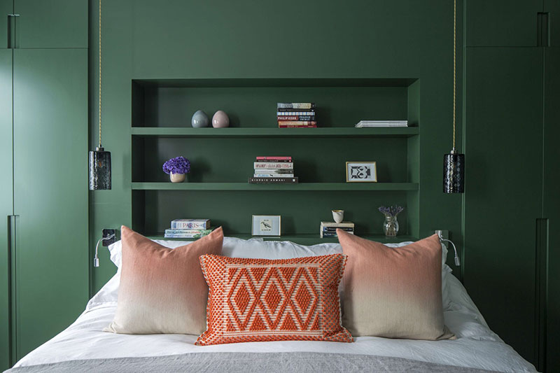 伦敦时尚公寓 | 色彩与纹理的完美融合-15