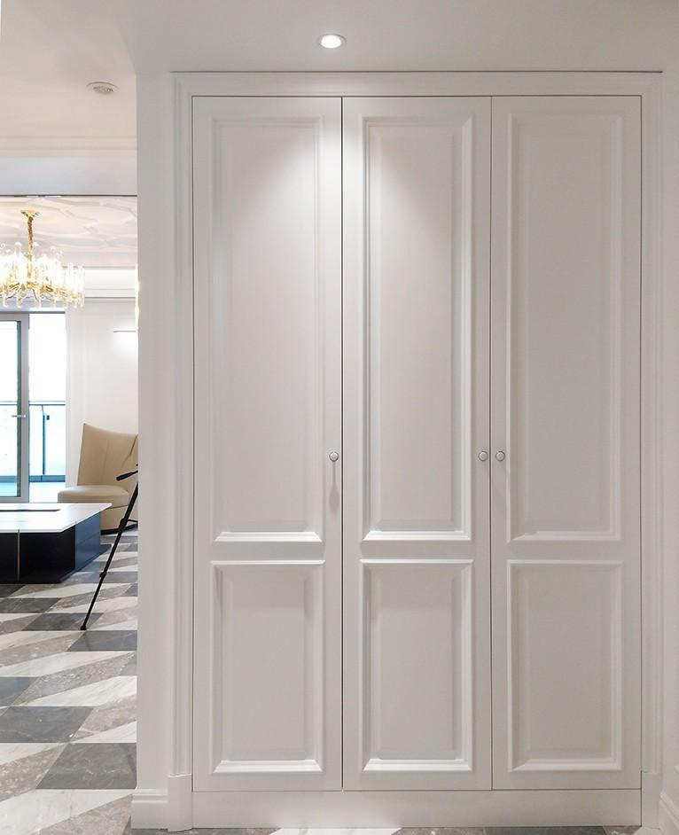 魔都 40 平米宽敞客厅,精致江景大房定制案例-4