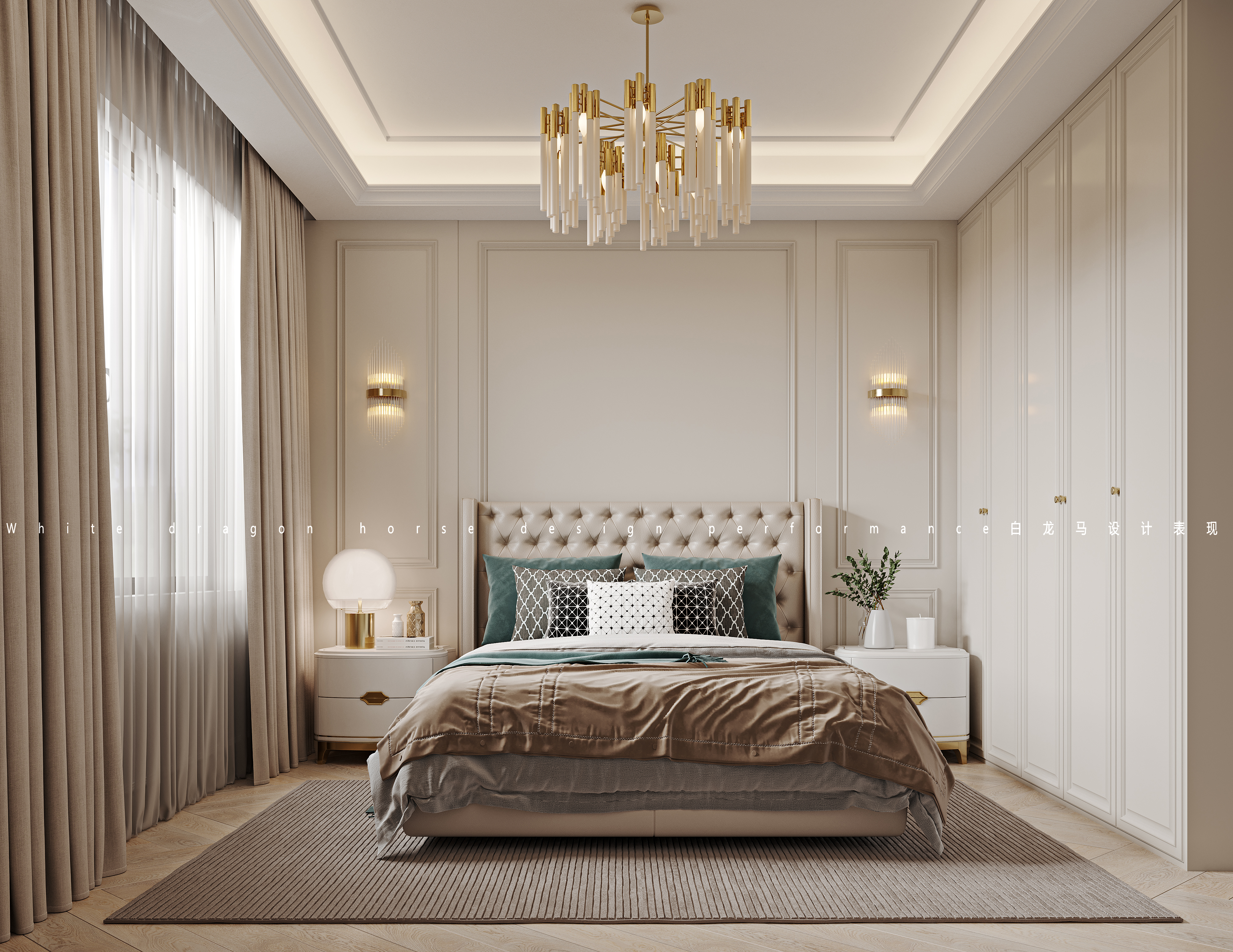 简美风格——白龙马效果图-7
