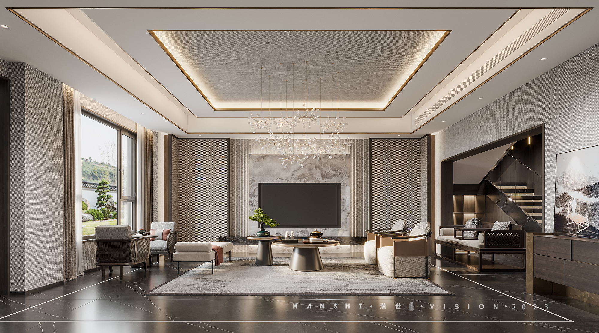 现代新中别墅一瀚世表现-2