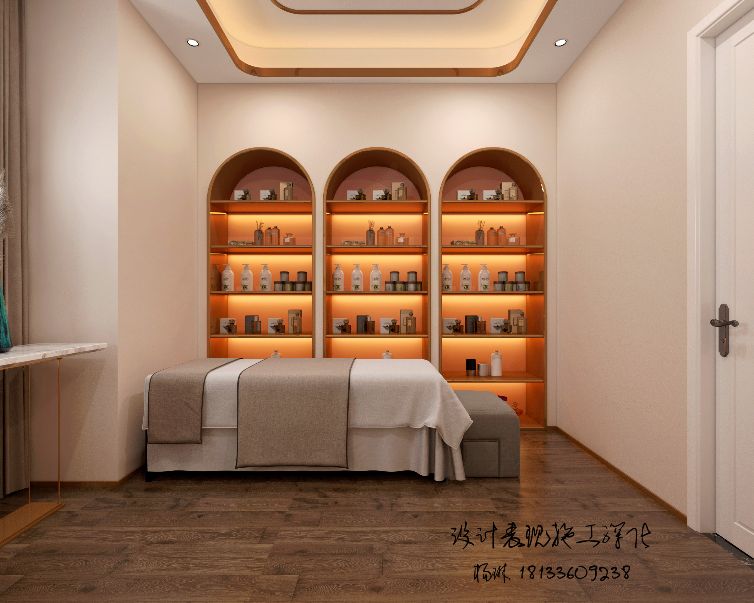 清新脱俗的轻奢风 || 美容院-5