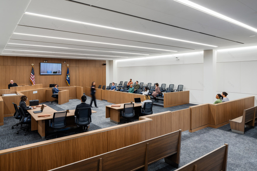 韦恩县刑事司法中心丨美国底特律丨HOK建筑事务所-32