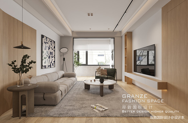 亿力未来城108平米三居日式装修案例丨中国淮安丨观致国际设计-14