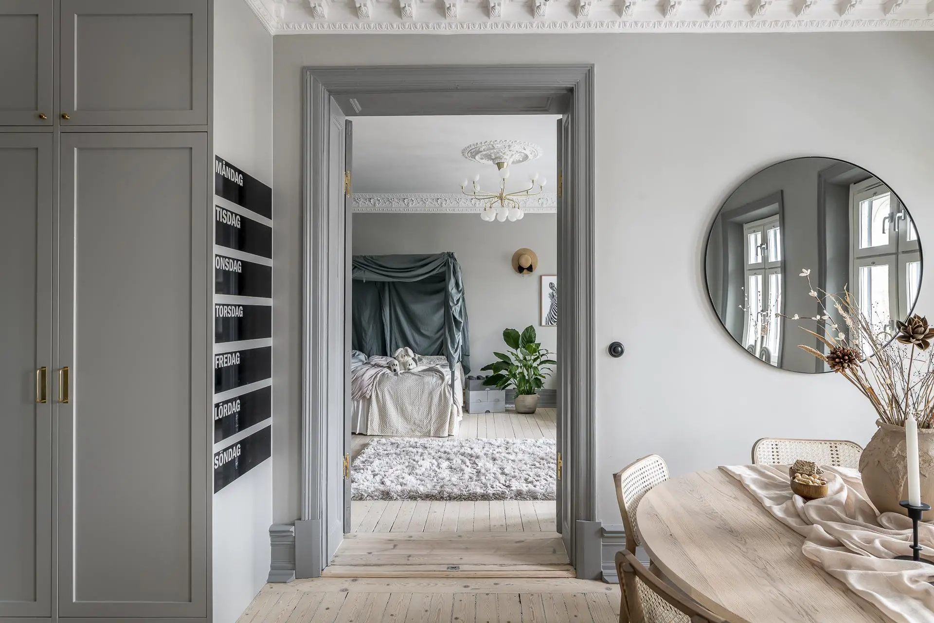 116m2 瑞典公寓 | 古典与现代的完美结合-8