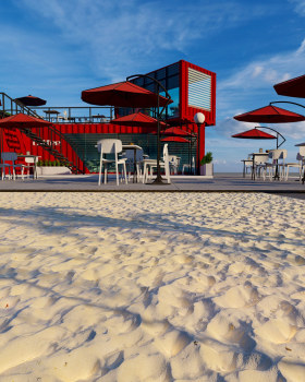 container coffee shop