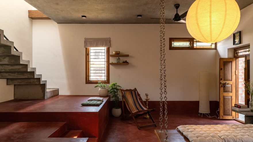 门槛屋;临界屋(注:Threshold有门槛;临界等意思,这里需结合具体语境确定最合适的译法,若缺乏更多背景信息,这两种译法相对常见) 丨印度丨Madras Spaces-0