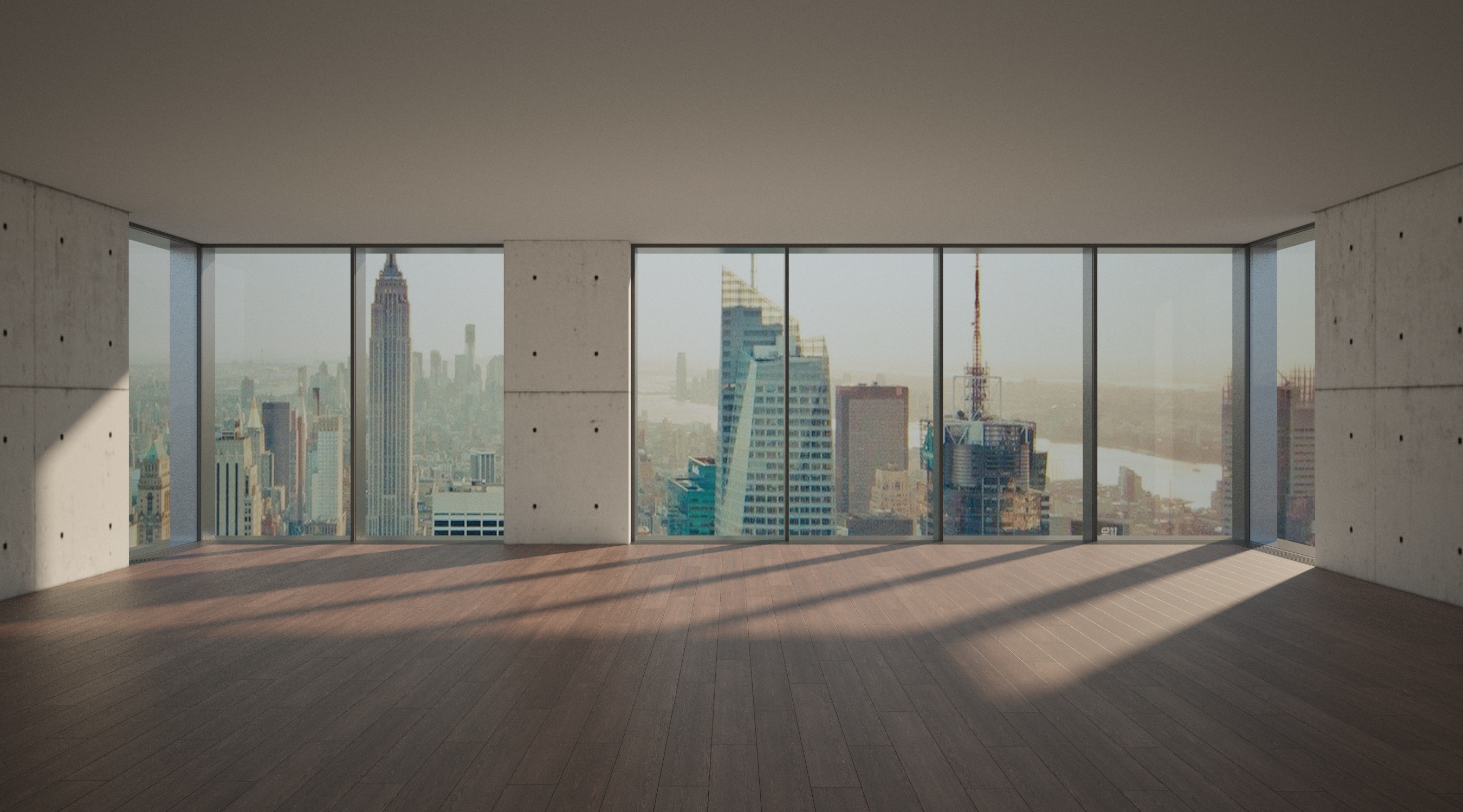 3D建筑信息图室内空间建模与渲染项目-2