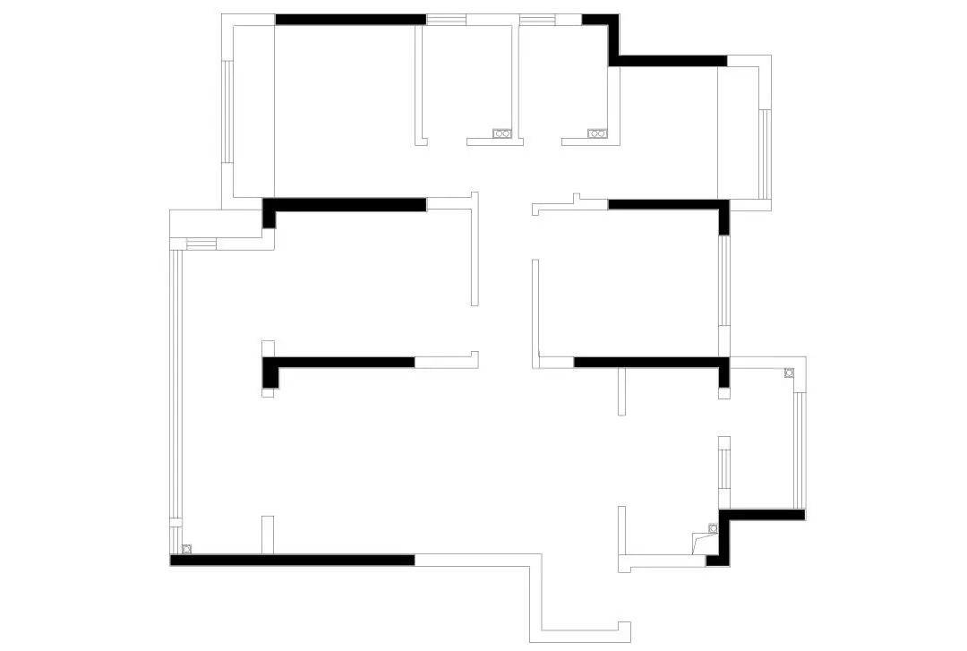 十里桃源舒适三室住宅设计丨上舍设计-8