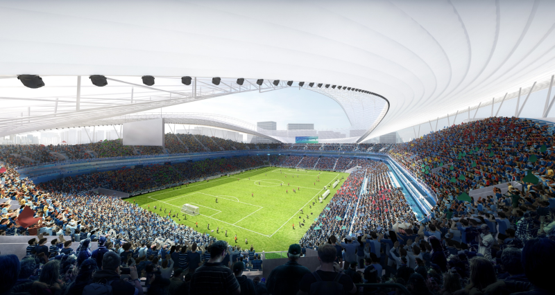 青岛亚洲杯足球场丨中国青岛丨北京市建筑设计研究院有限公司BSD设计所-34