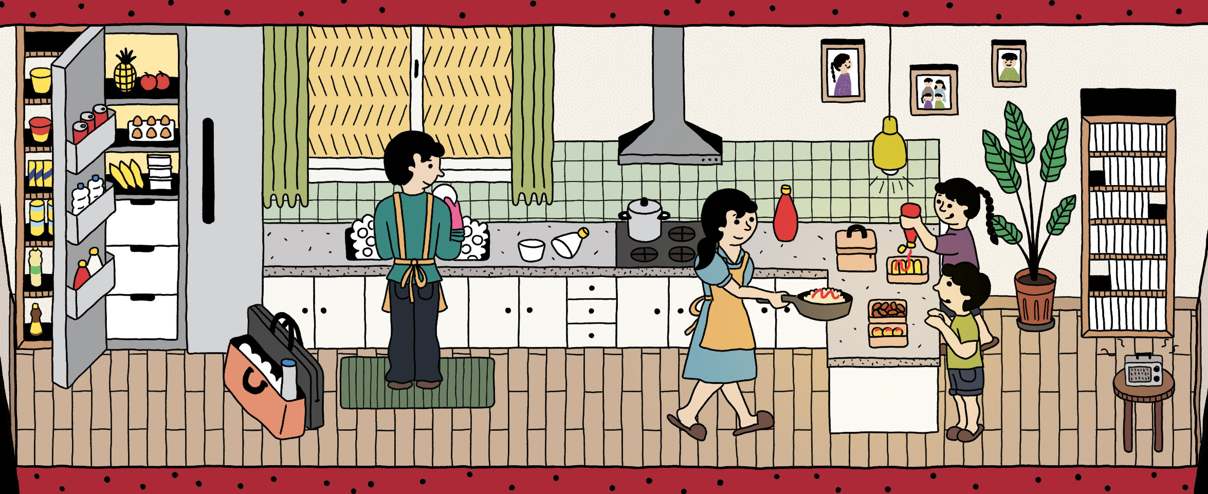 OTOKI Illustration Festival : Ketchup Apartment-3
