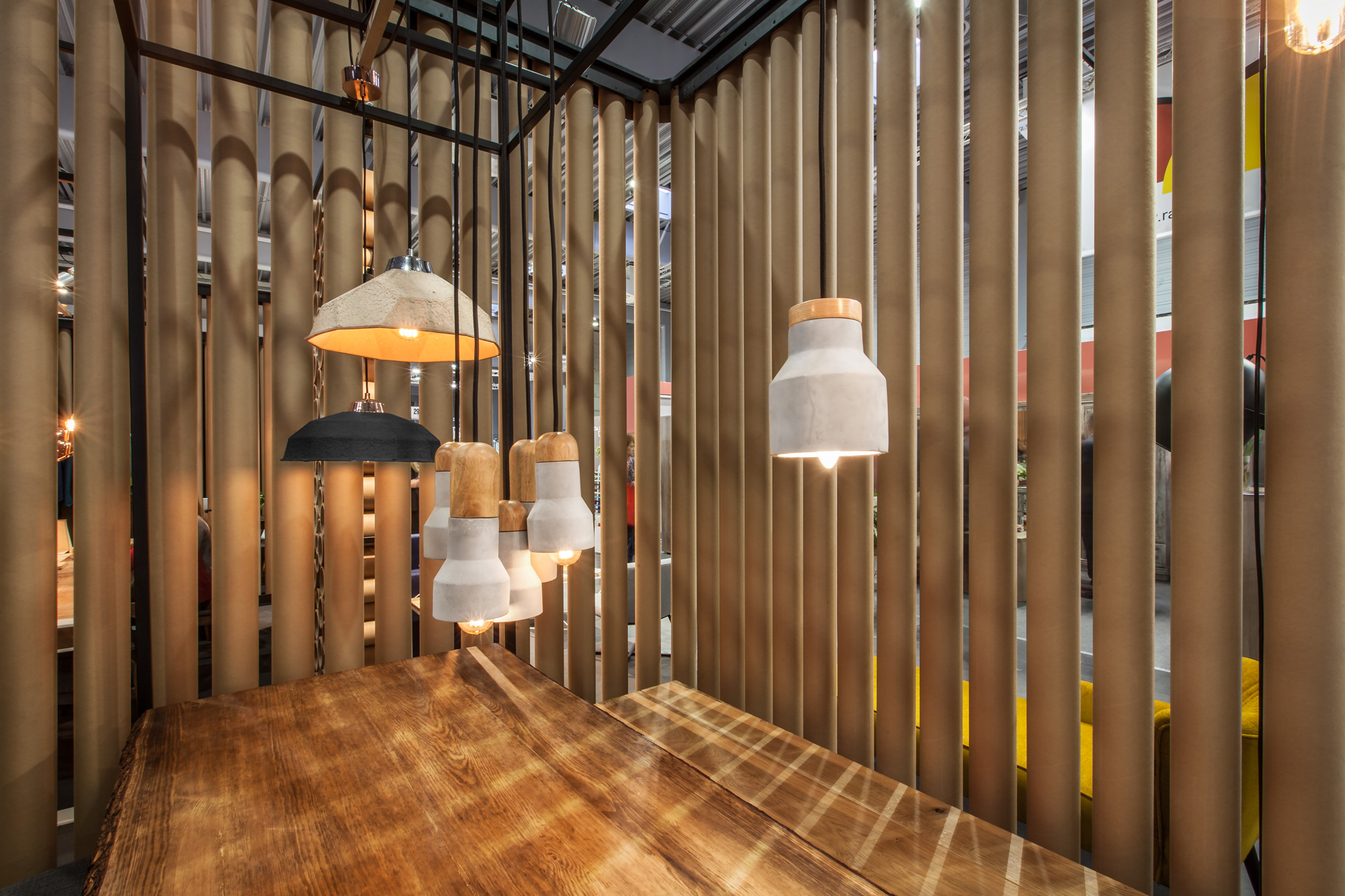 生态纸管打造的中欧最大家具展 50 平米展厅-7