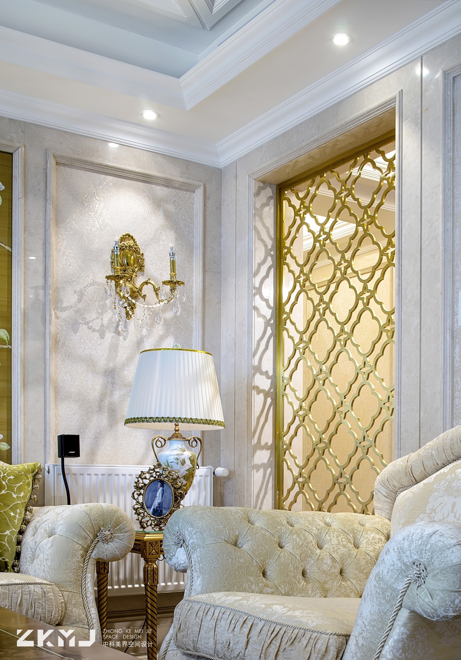 武汉泛海国际新古典风格住宅设计-17