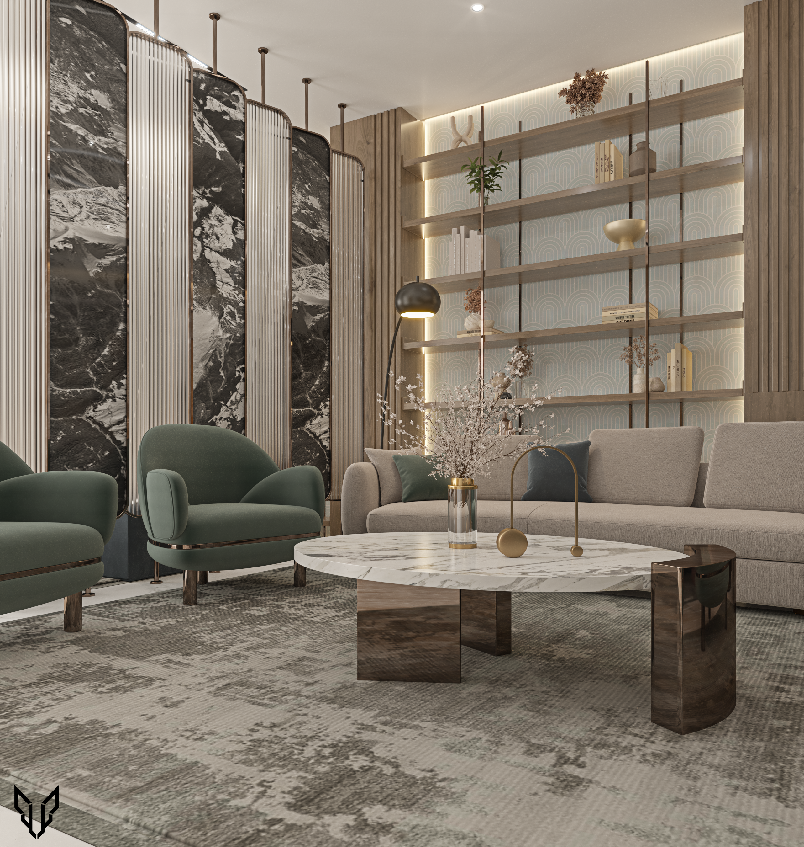 当代接待室设计丨埃及-12