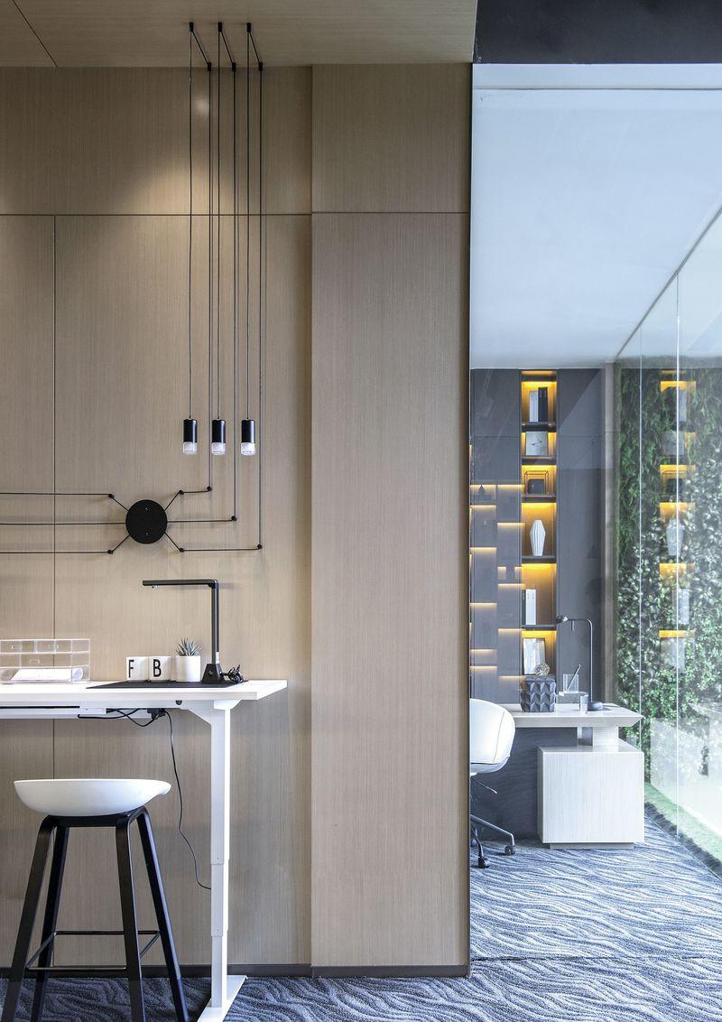 万科虹桥云办公概念展示间-33