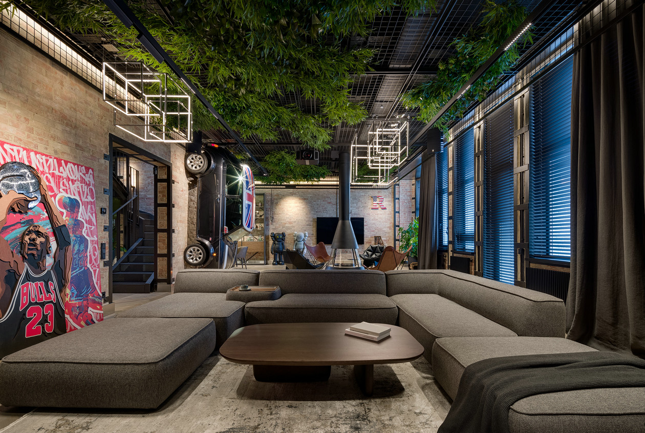 324㎡公寓设计 诠释工业风的魅力！