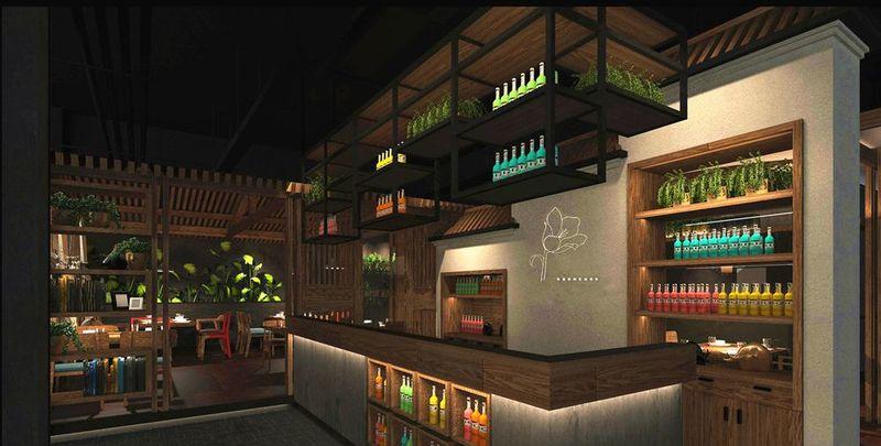 杭州品尚设计打造连云港绿茶中餐厅新体验-20