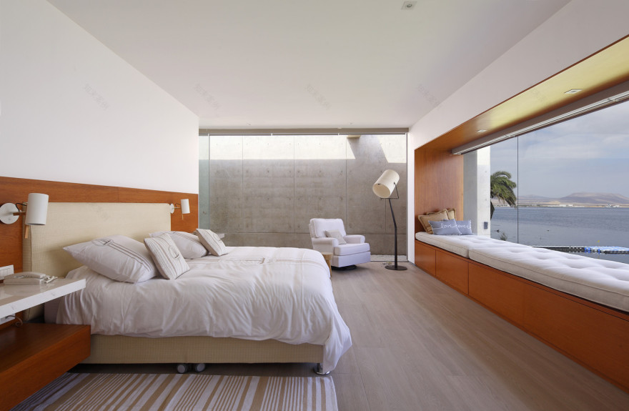 Peru 海滨别墅 | 透明空间与自然元素完美融合-72