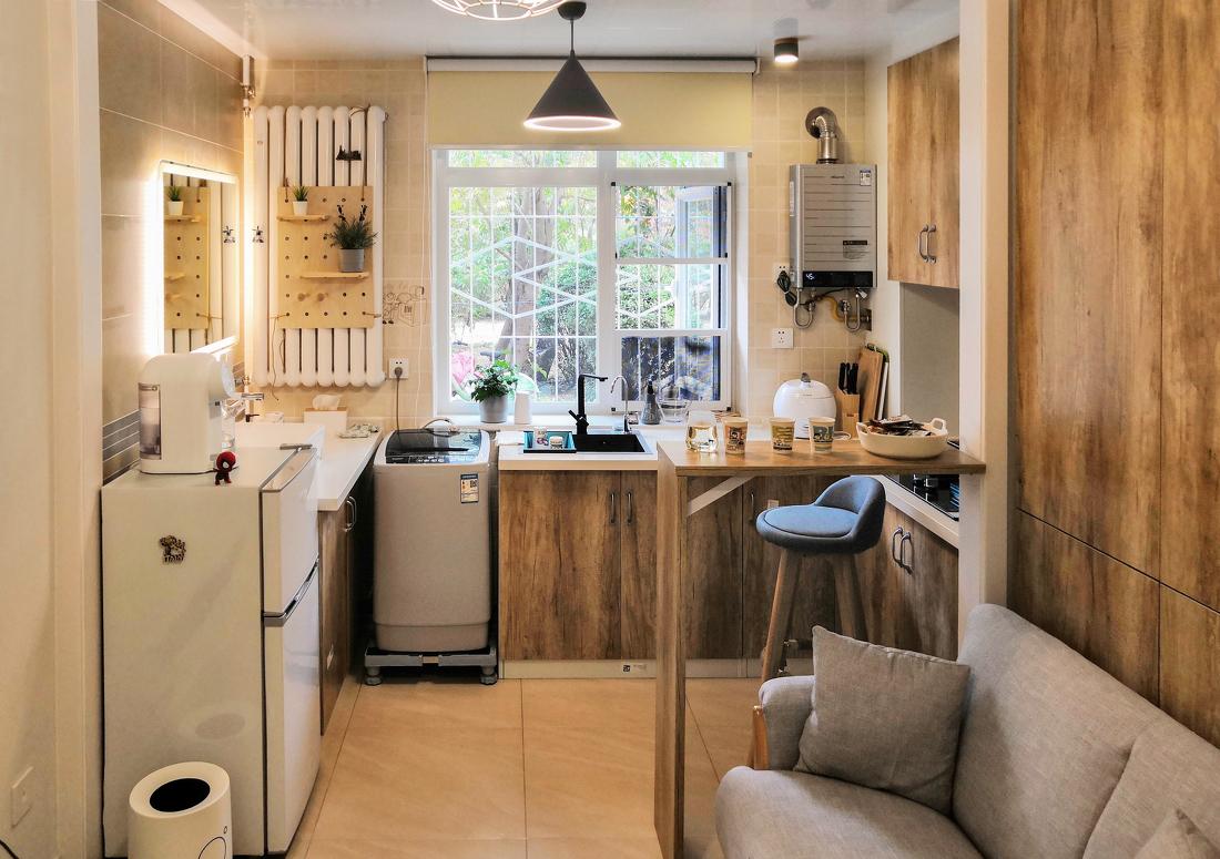 44㎡北欧风独居男士家，空间利用与功能兼具-22