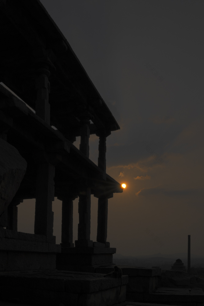 哈皮的黎明与黄昏丨印度-12