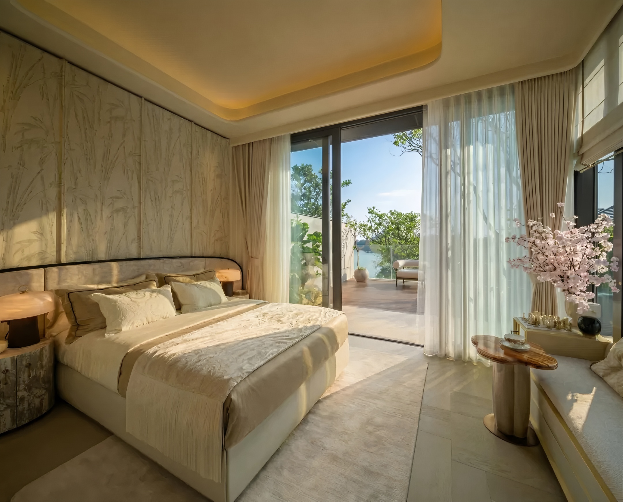 广州金地香山湖·御湖颂别墅样板间丨中国广州丨诗意空间设计-52