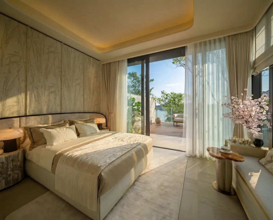 广州金地香山湖·御湖颂别墅样板间丨中国广州丨诗意空间设计-52