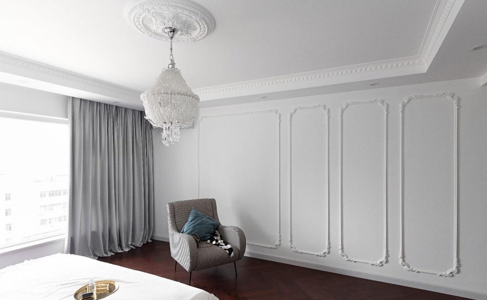 平层 200㎡精装房爆改法式复古轻奢-15