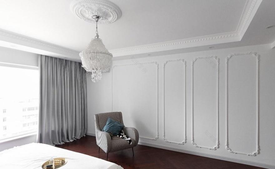 平层 200㎡精装房爆改法式复古轻奢-15