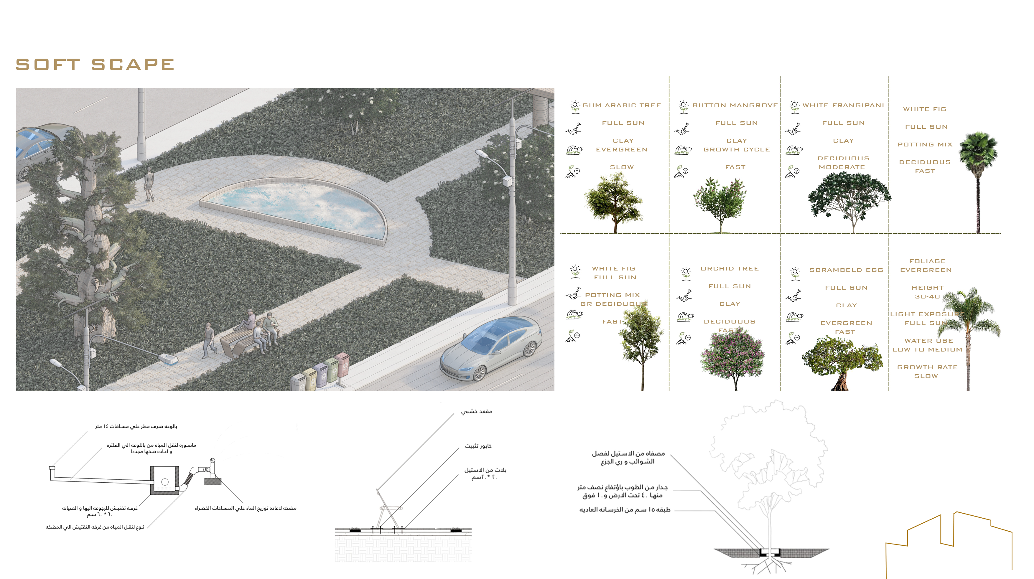 旅程纪念性设计丨Mansoura 大学美术学院-12