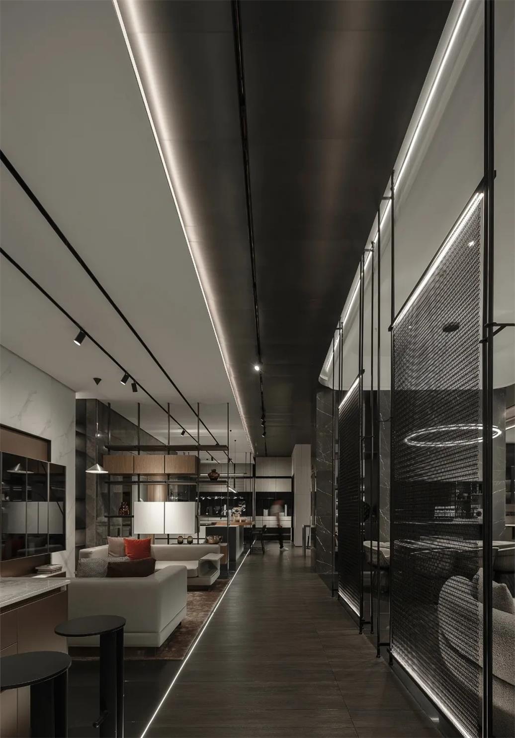 高端定制家居品牌总部展厅丨中国广州丨近境制作-29