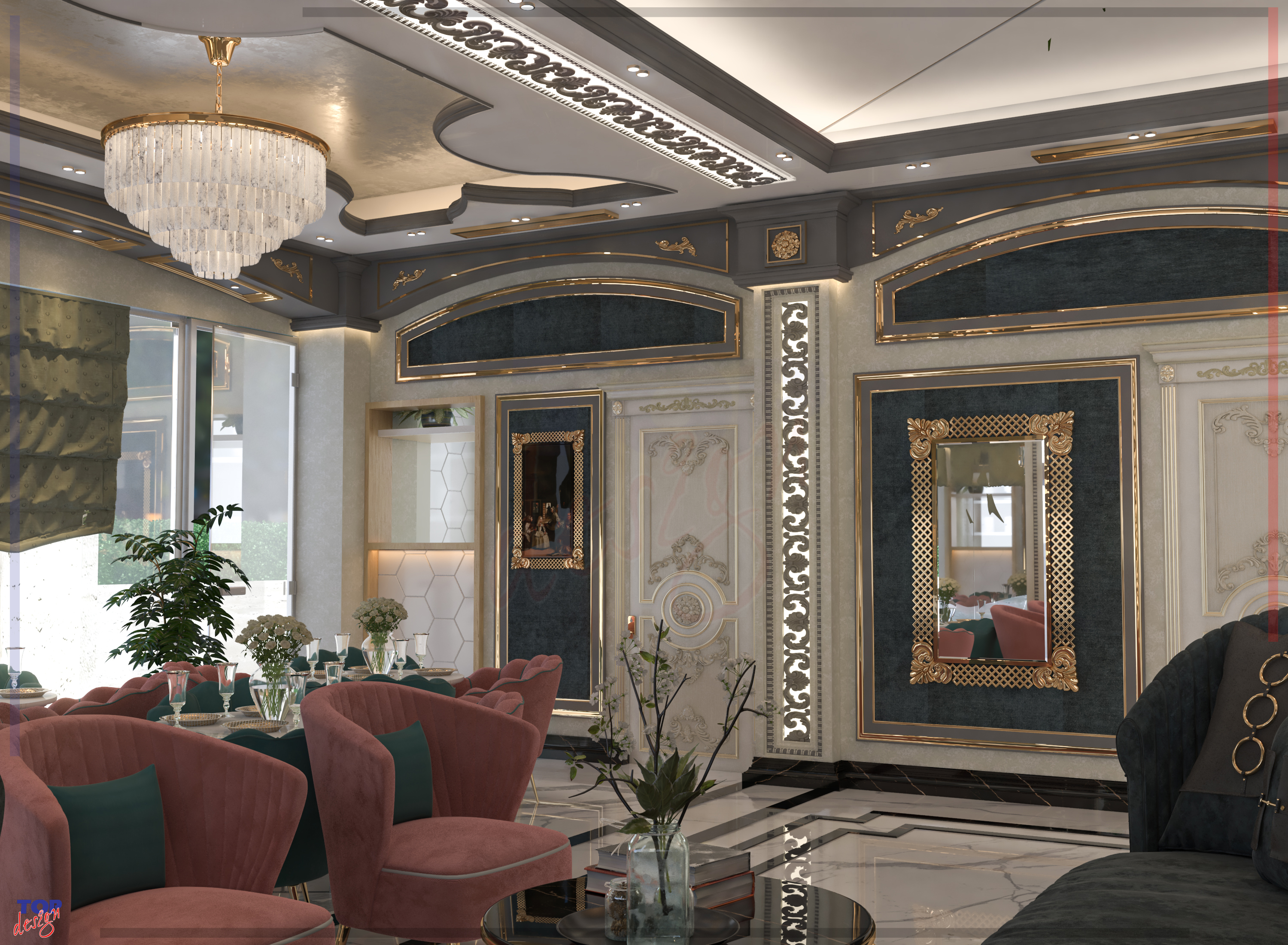 酒店入口和咖啡馆二期丨Top Design Office-11