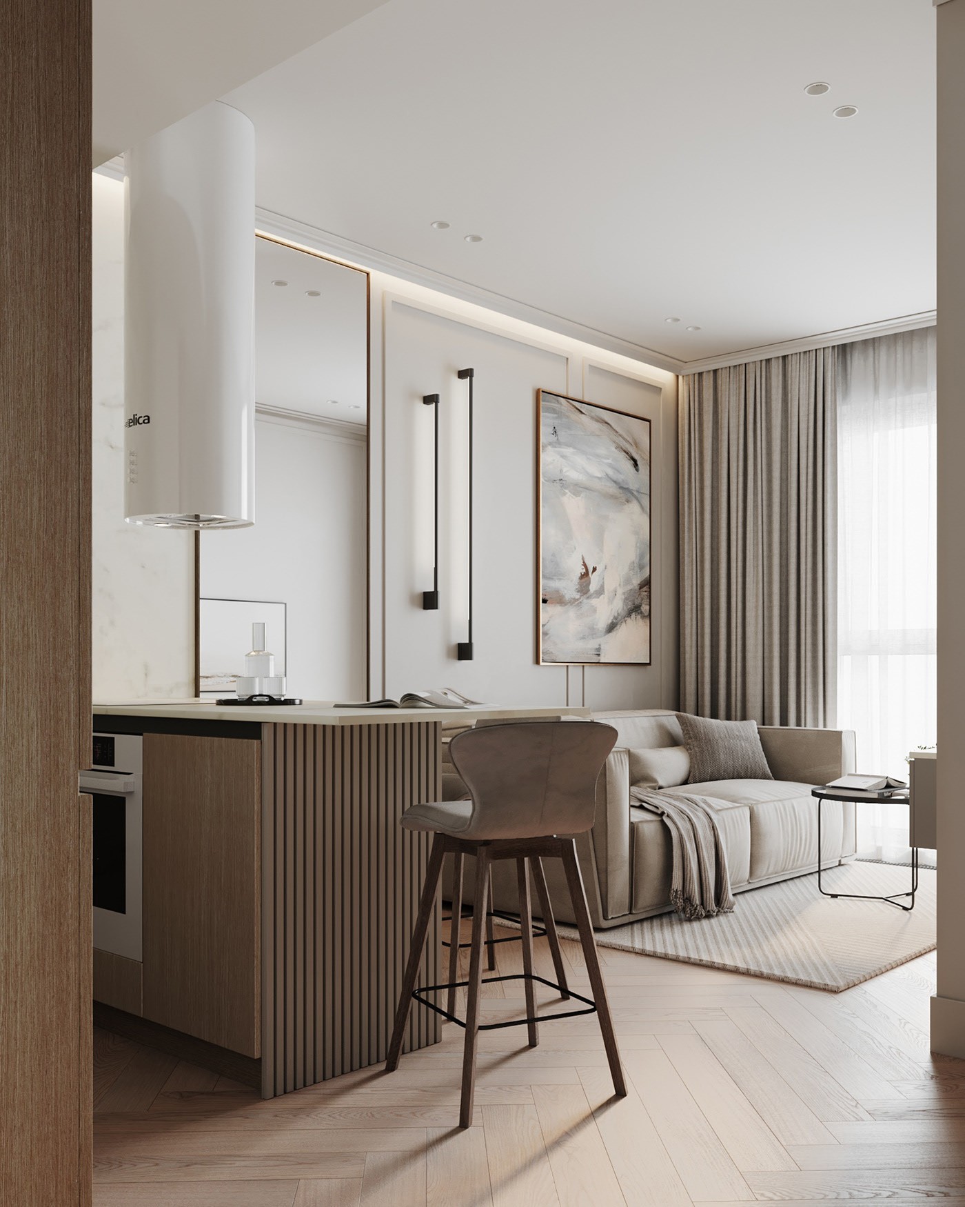 40㎡小空间公寓设计 超舒适！-5