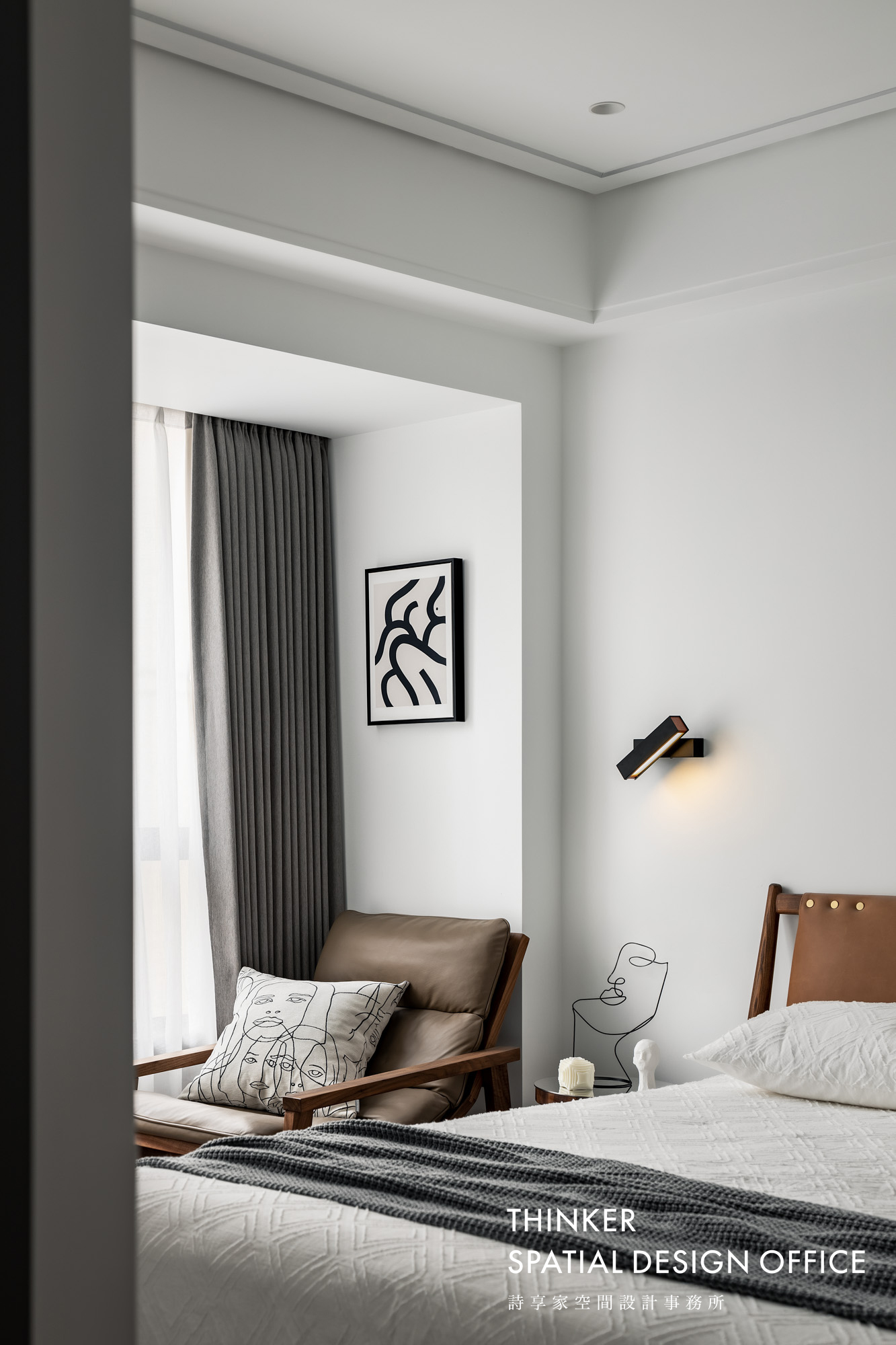 亲密关系丨旋转电视+开放式中西厨，让空间来适应家人之间的互动-48