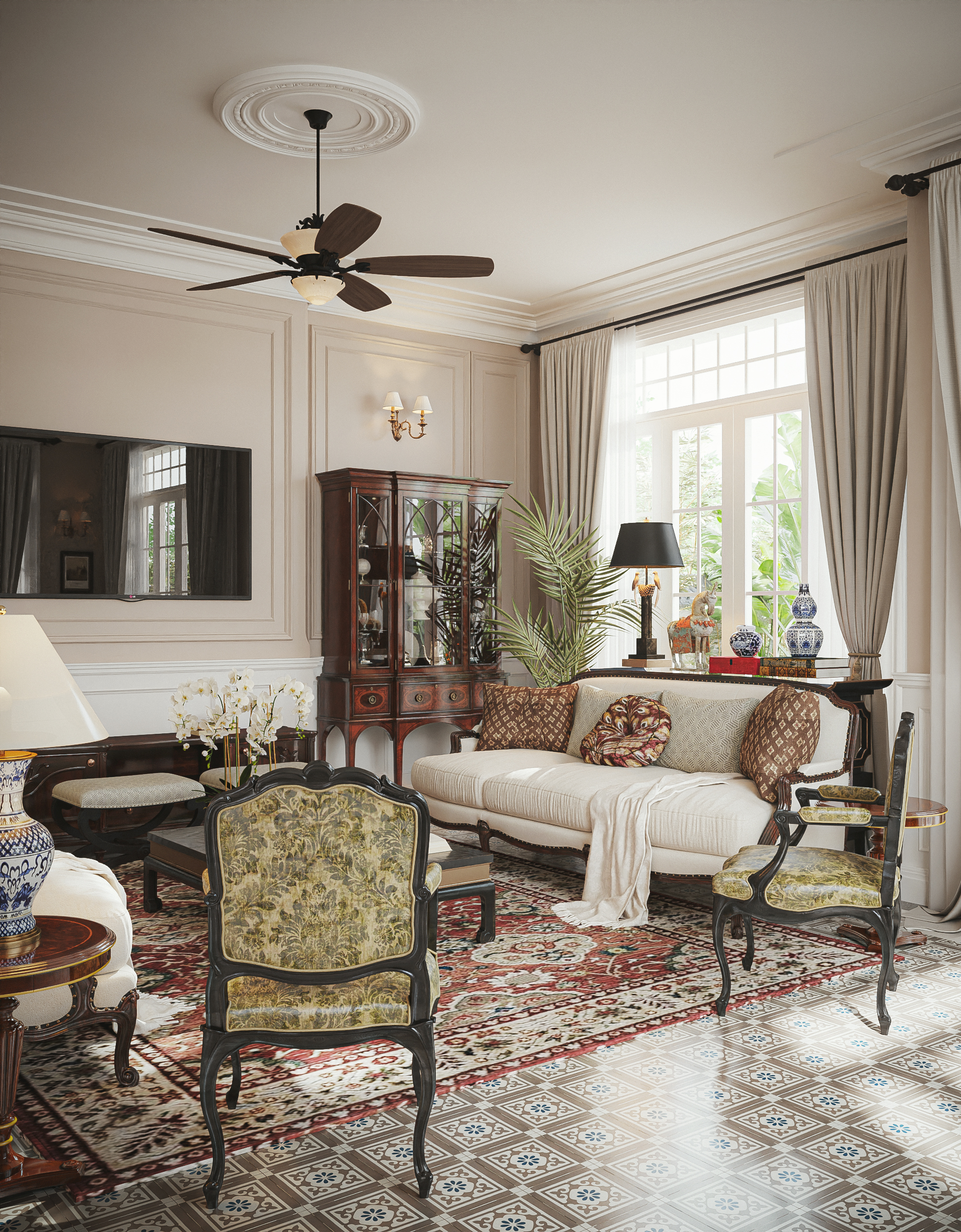 中国风别墅丨越南河内-6