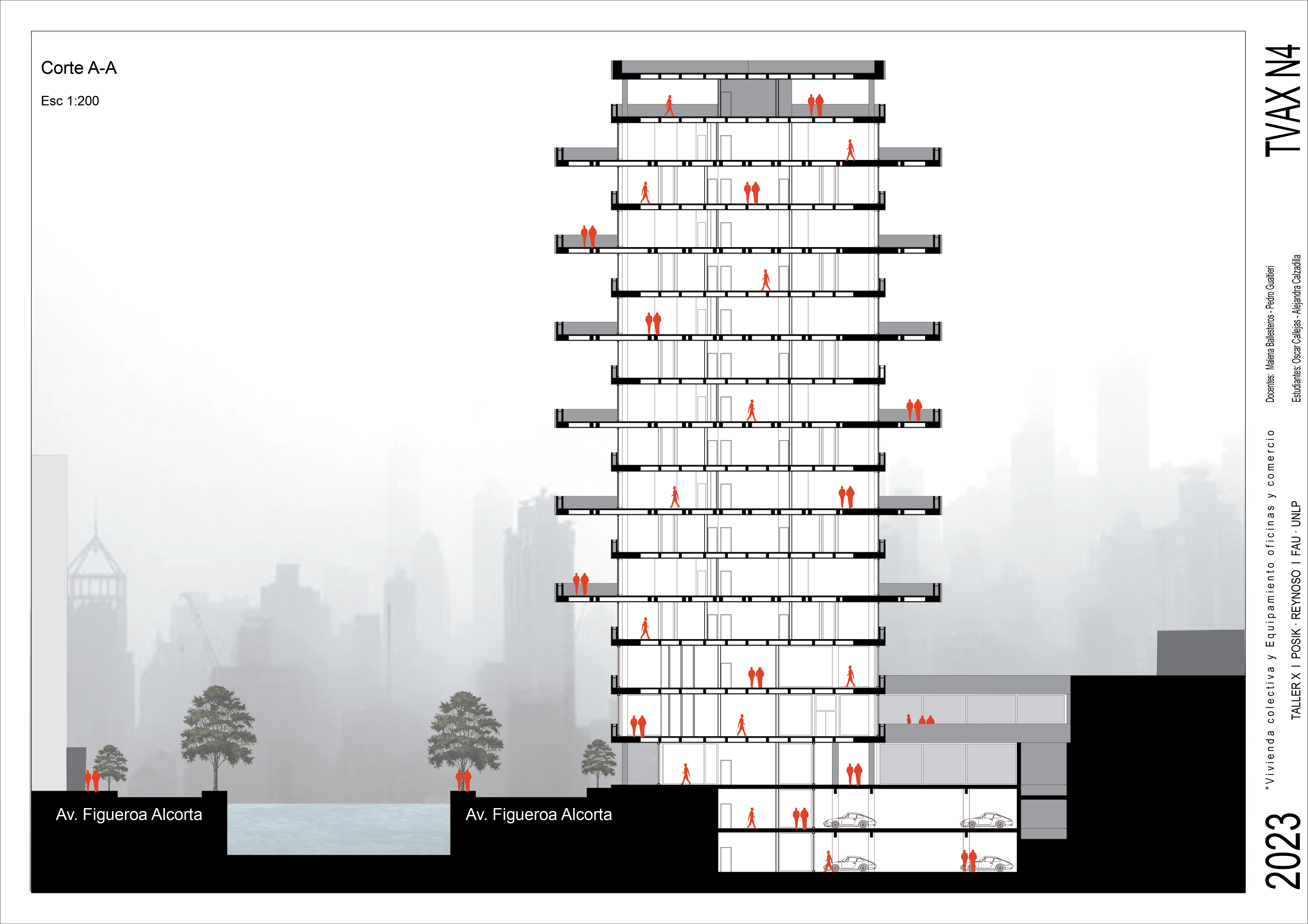A4 - Vivienda Colectiva de Alta Densidad en Córdoba-12
