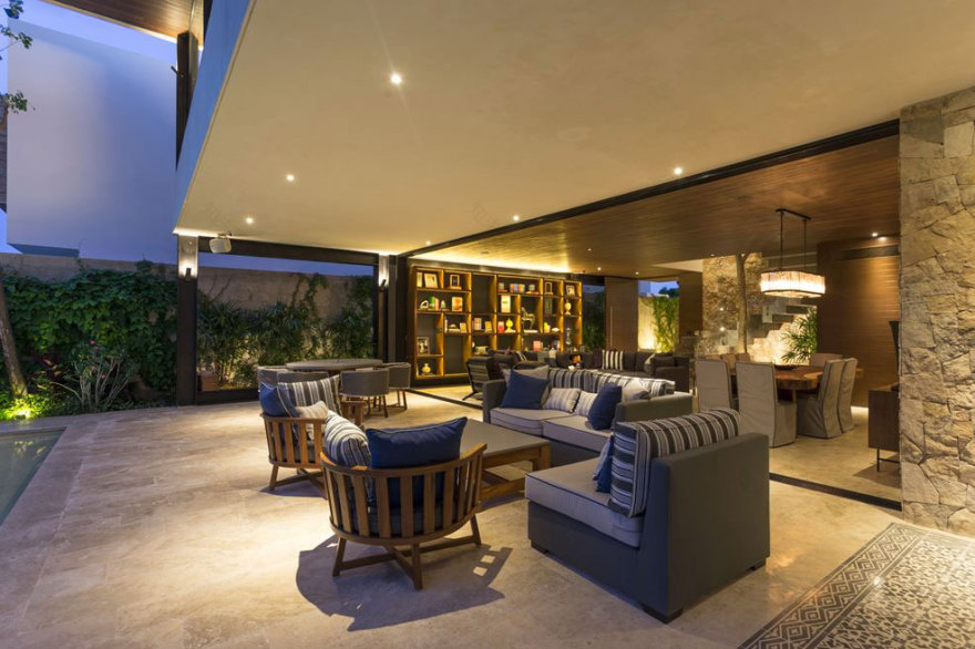 Wonderful House with Open Spaces Designed by the Architectural Firm R79 in Mexico-46