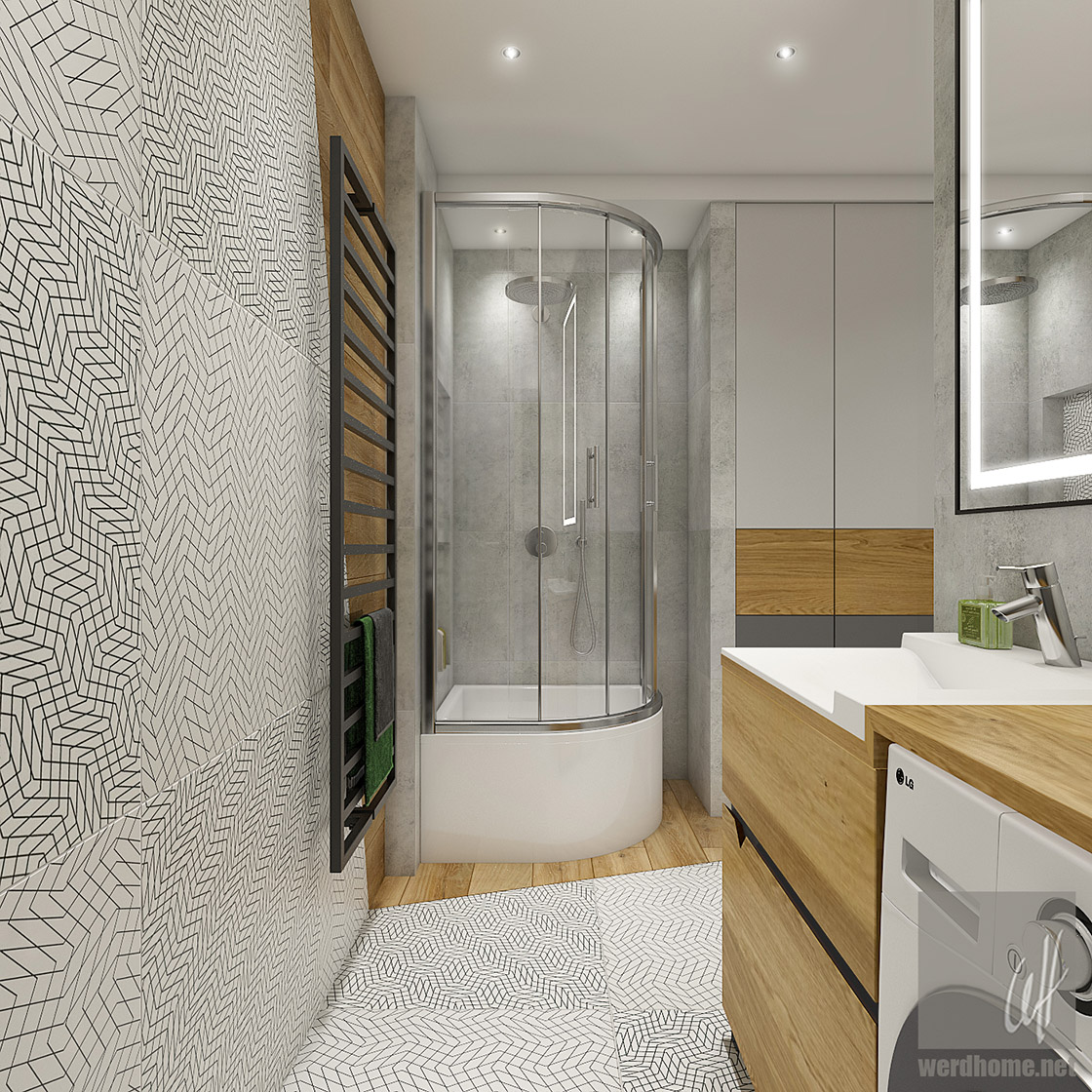 WERDHOME | Projekt wnętrza mieszkania w Krakowie-20