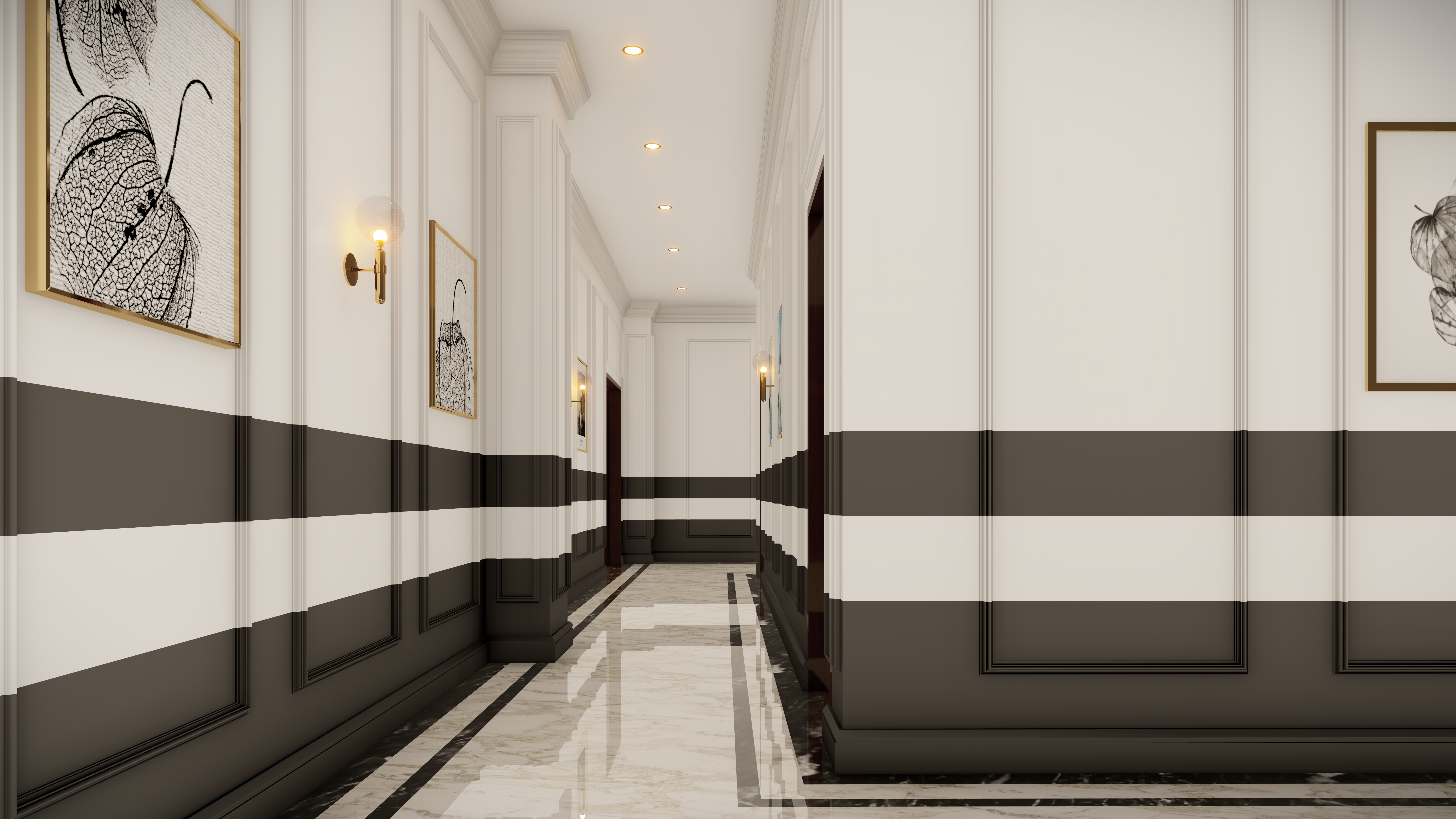 Apartments lobby design-8