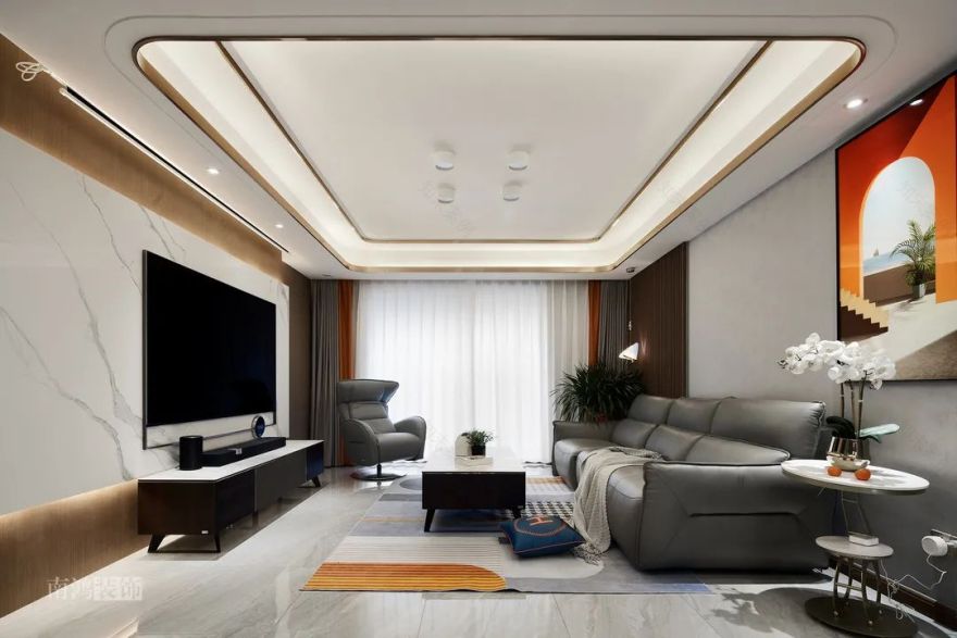 勾庄佳苑 130㎡现代轻奢三室两厅设计丨浙江南鸿装饰-21