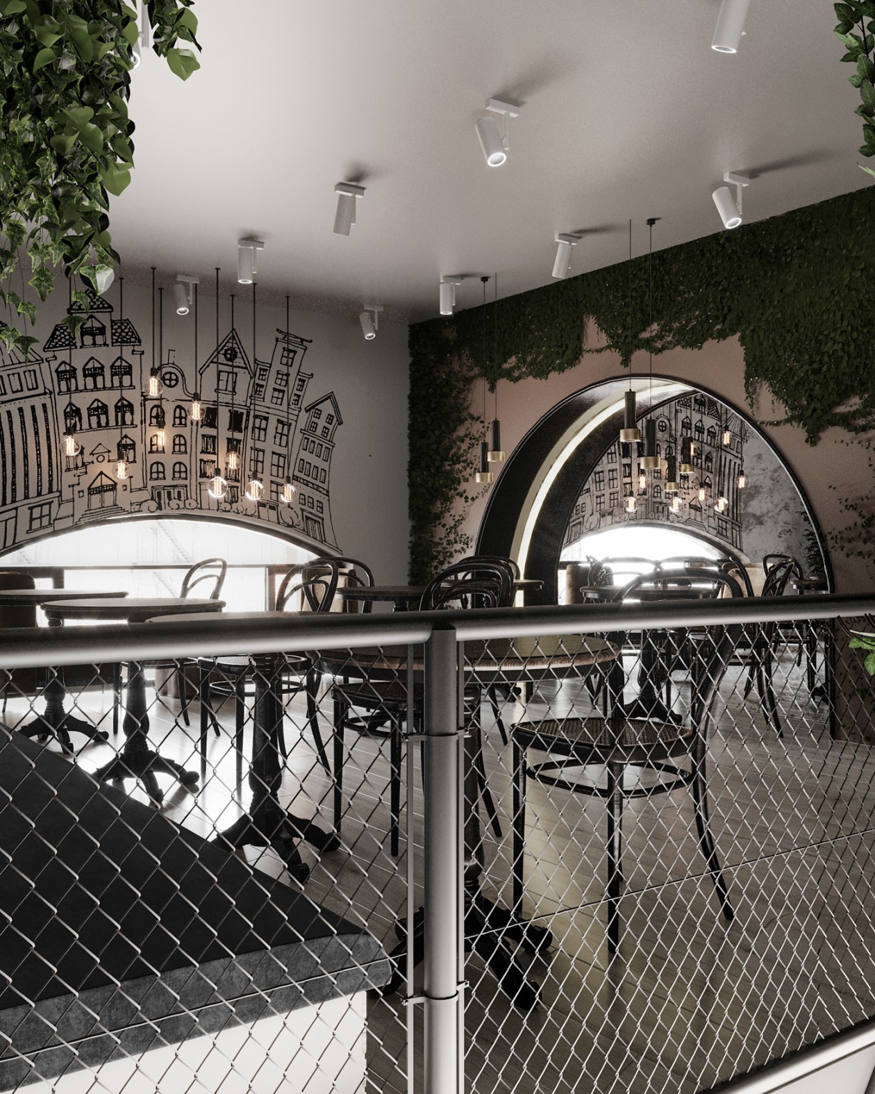 自然气息萦绕的餐饮空间，随性而清雅的美-7