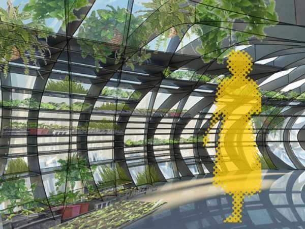 Urban Space Structure（城市空间结构）屋顶温室-14