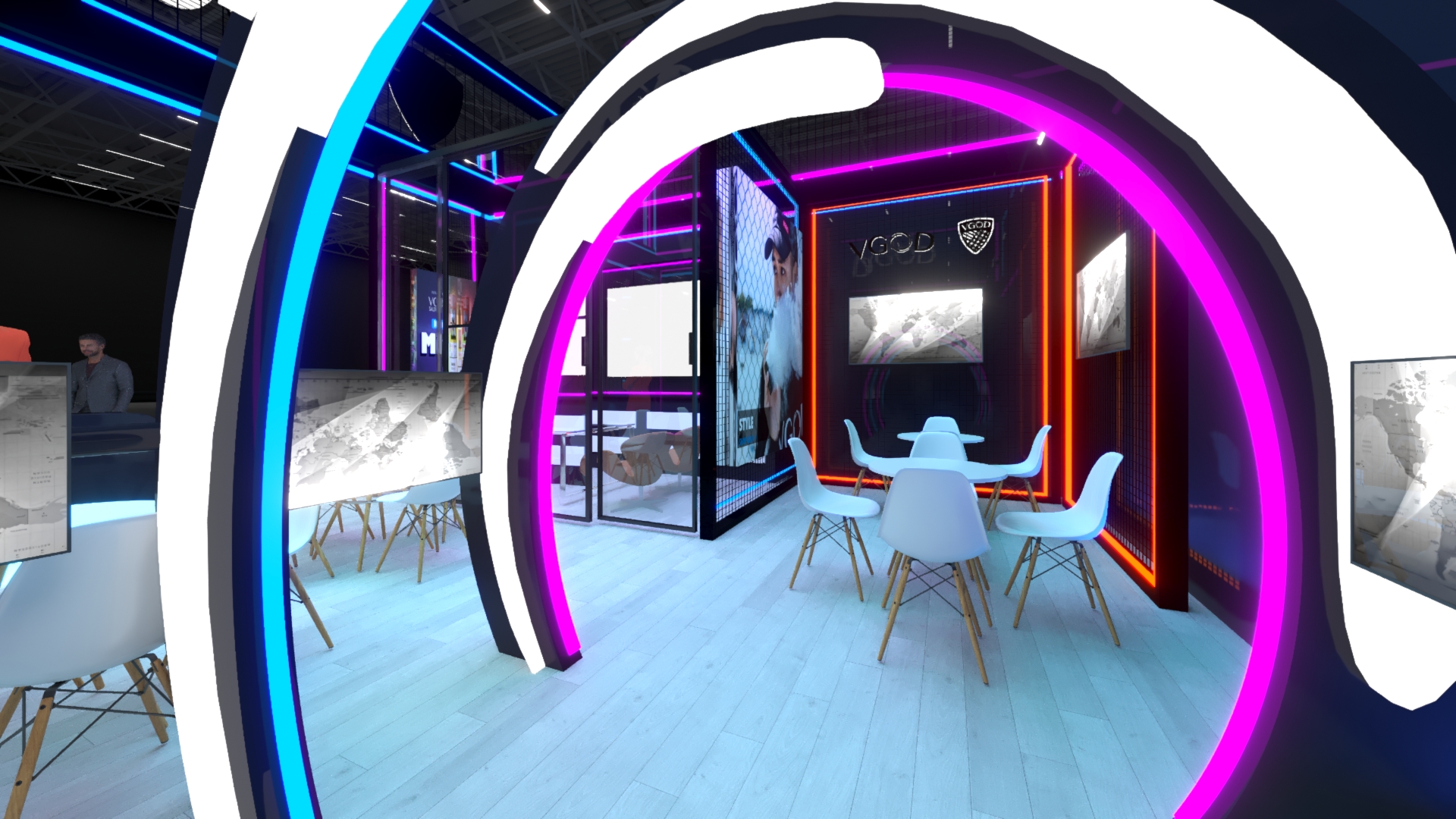 VGOD BOOTH (VAPE SHOW UAE )-7