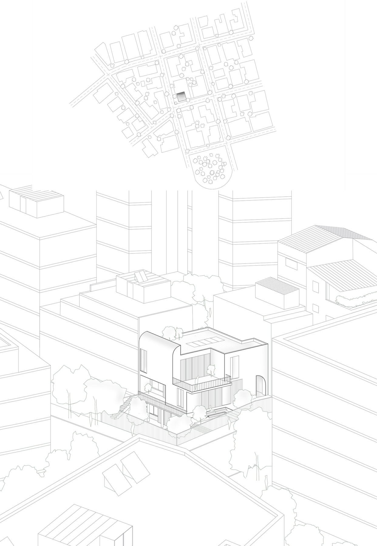CASA D – 带花园的住宅丨希腊雅典-65