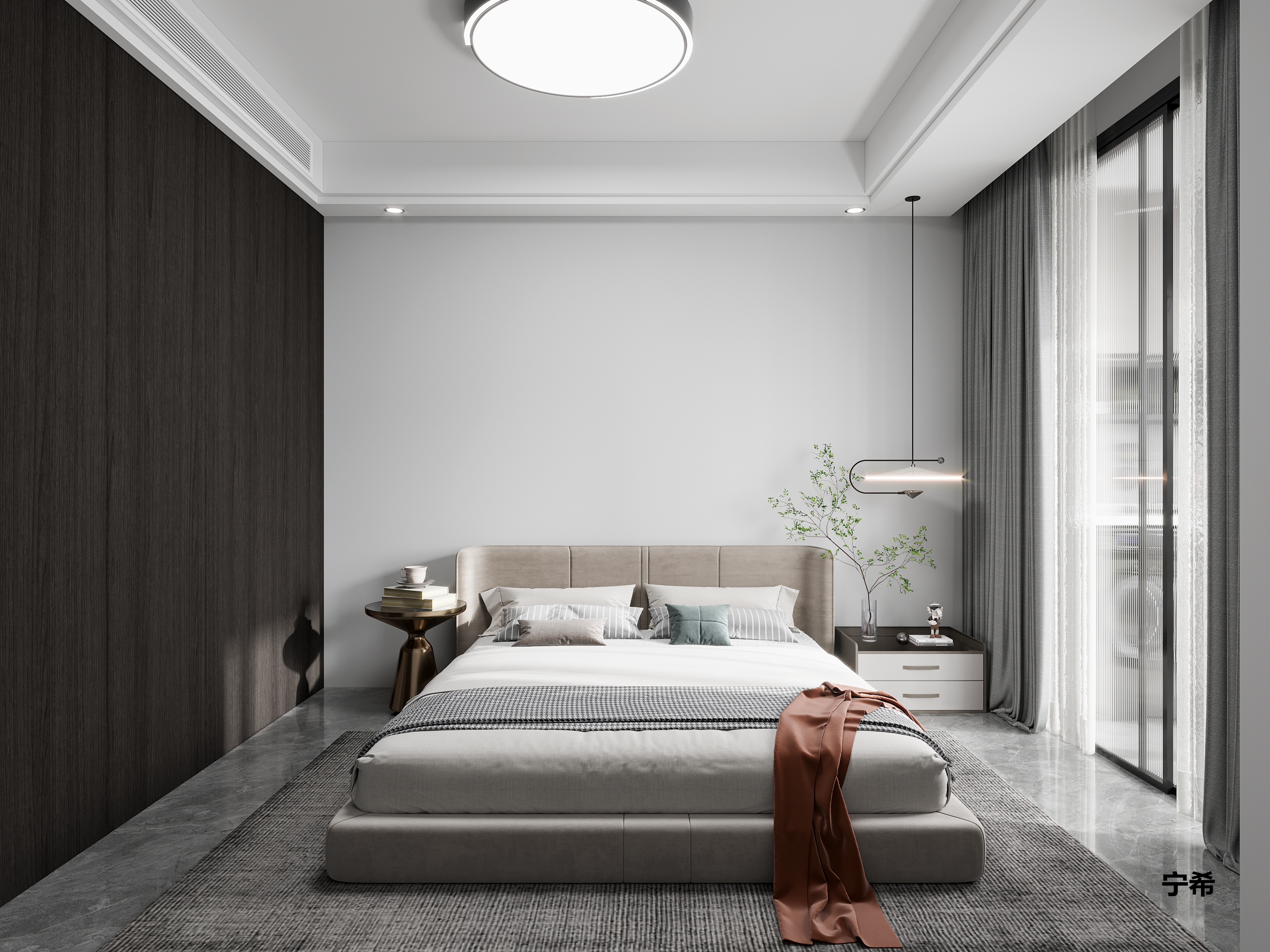 现代轻奢花海宅邸-5