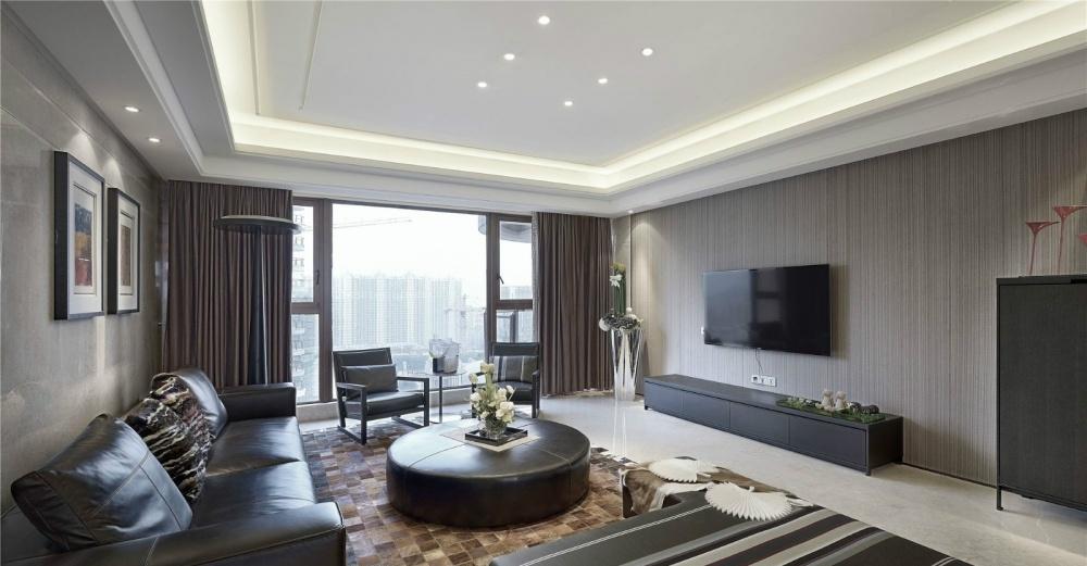 
万安县三室两厅全案装修案例，装修装潢 -3