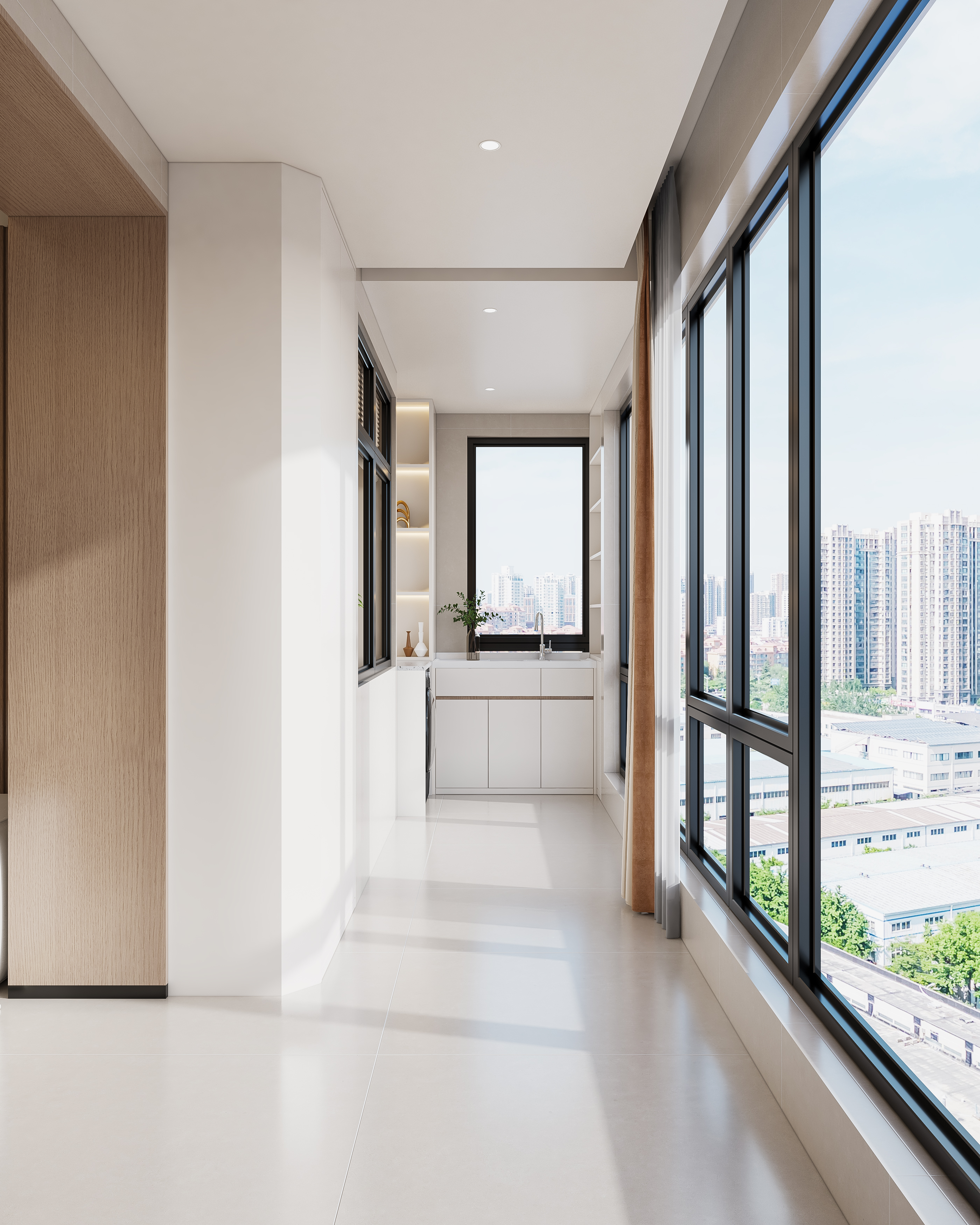 奶油风家装效果表现-3