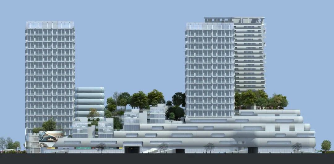 郑州瀚海·海尚广场 | 液态建筑理念,革新都市街市生活-47