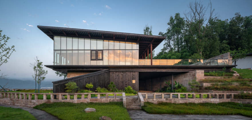 元禾大千新作|寻返乡愁x归园田居一长江边的院子-14