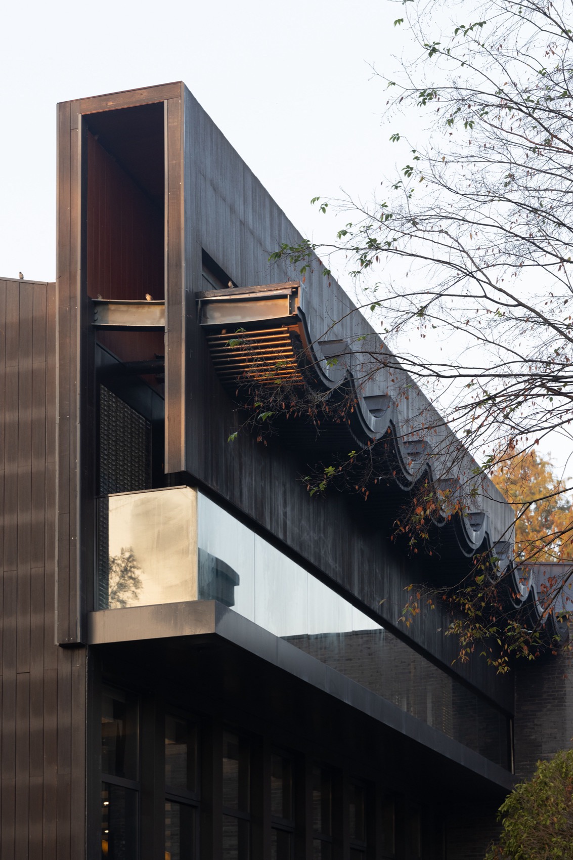 桐乡濮院红旗漾杉林部落共享餐厅 / 上海严旸建筑设计工作室-33